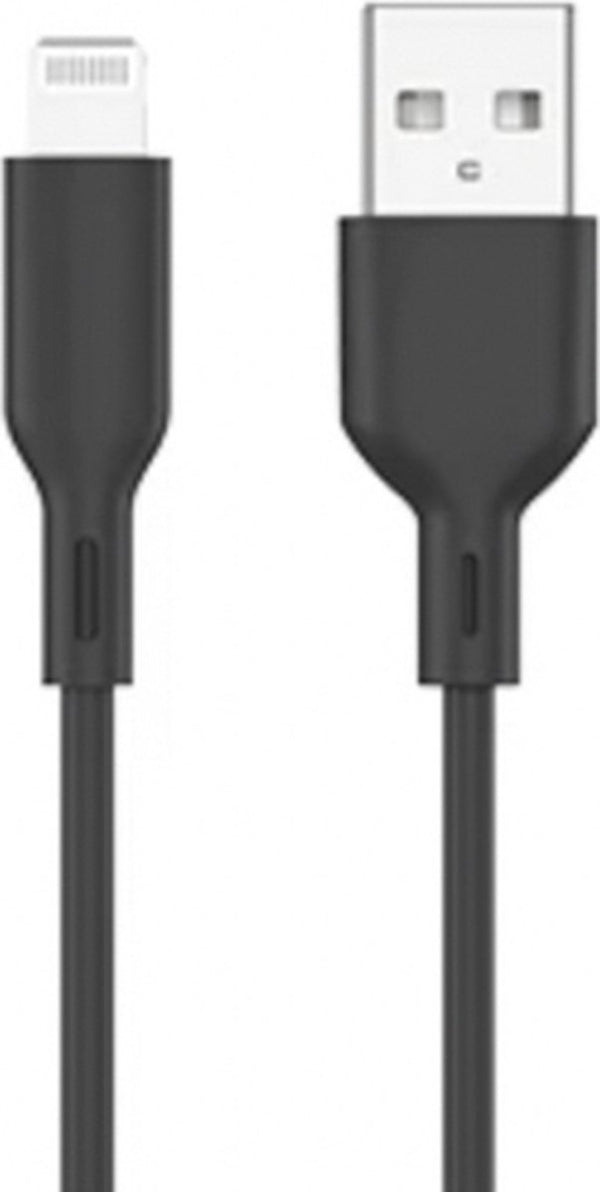 Oplaadkabel voor iPhone - USB naar Lightning - Zwart - 1M